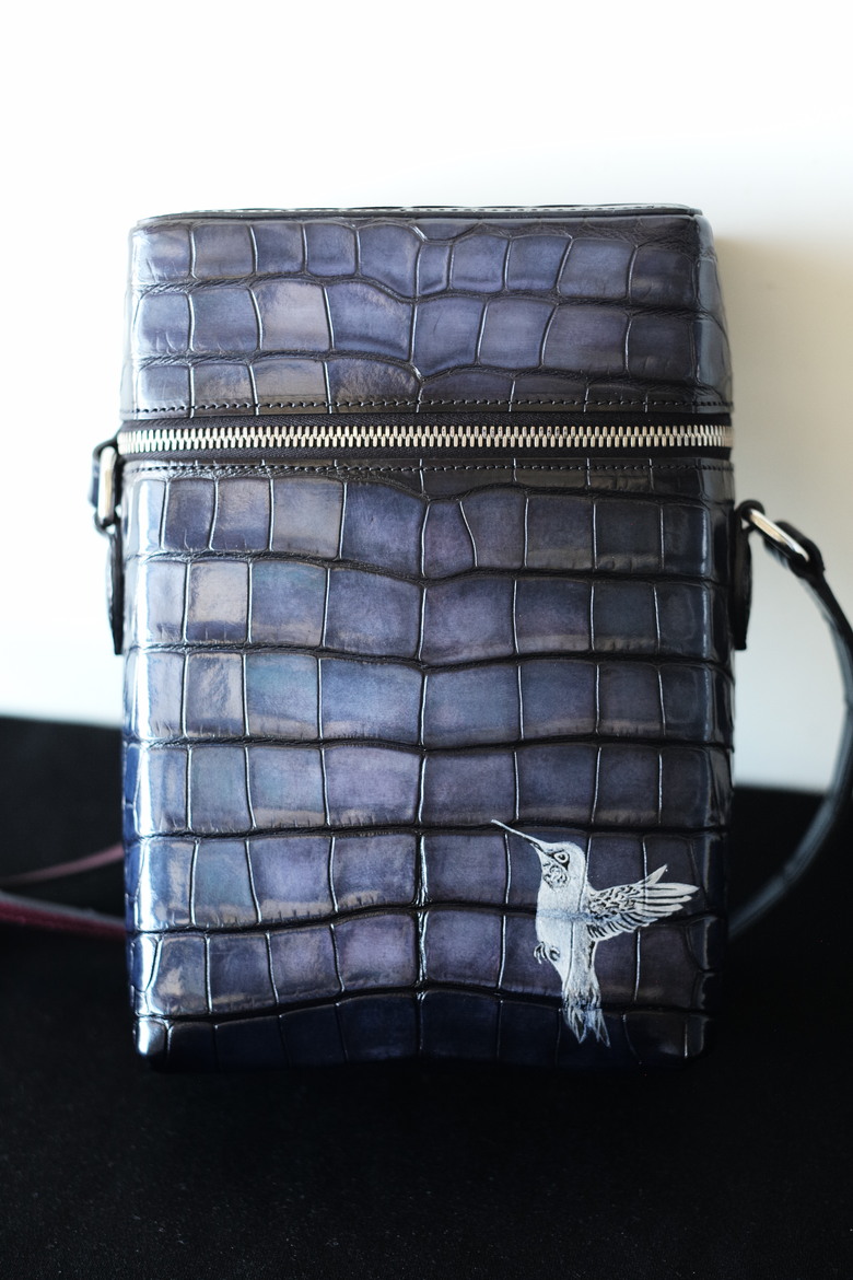 Graziat Alligator Messenger Bag 客製