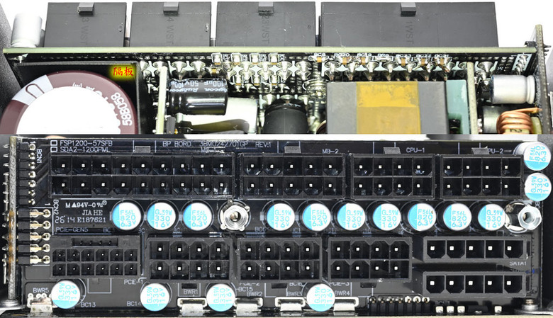 點我看大圖 FSP DAGGER PM 1200W白金全模組SFX-L電源開箱