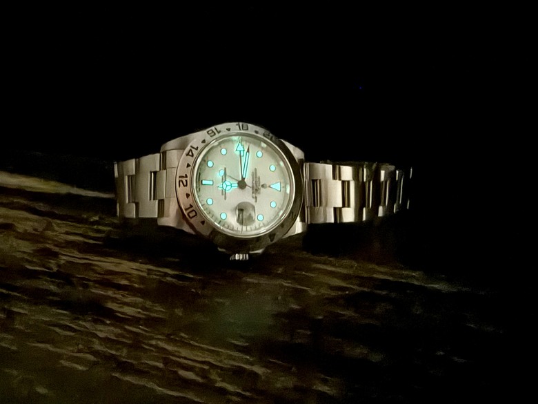 ［開箱］探索時光的痕跡：勞力士 Explorer II 16570 Polar T<25