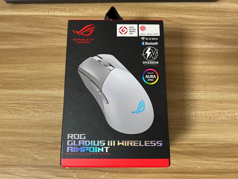 [開箱] ROG GLADIUS III AIMPOINT 神鬼三代三模版