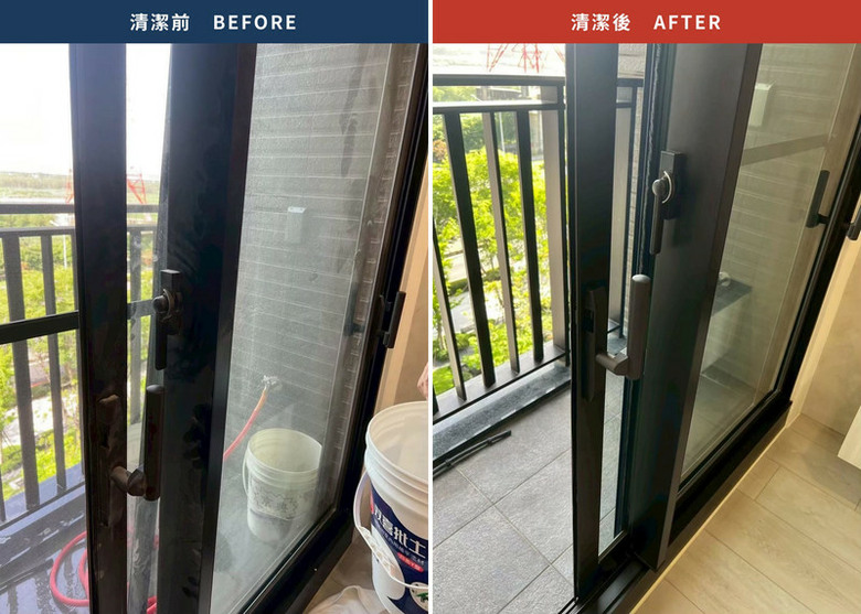 台中北屯裝潢細清分享：願不願意清抽屜內側、窗溝、地磚縫這些住進去不會再清的死角很重要