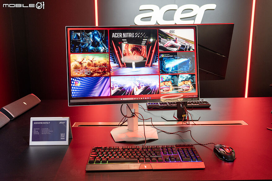 Acer IFA 2026 發表多款顯示器 1000Hz Predator 電競螢幕、5K Mini LED 與電子紙外接螢幕登場