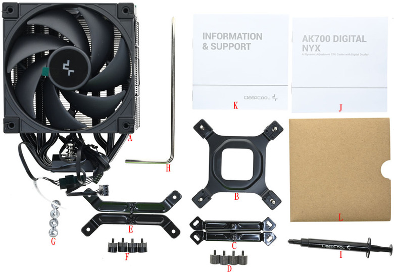 點我看大圖 DEEPCOOL九州風神AK700 DIGITAL NYX散熱器開箱
