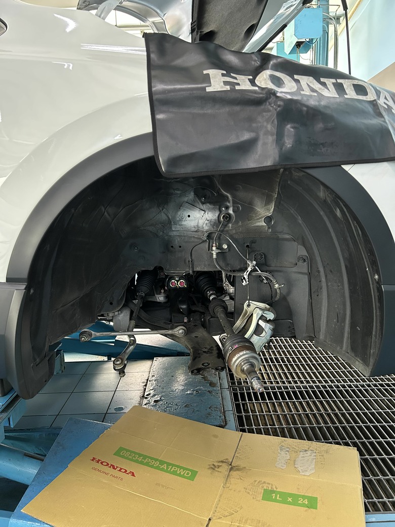 Honda CR-V 避震器出保紀錄