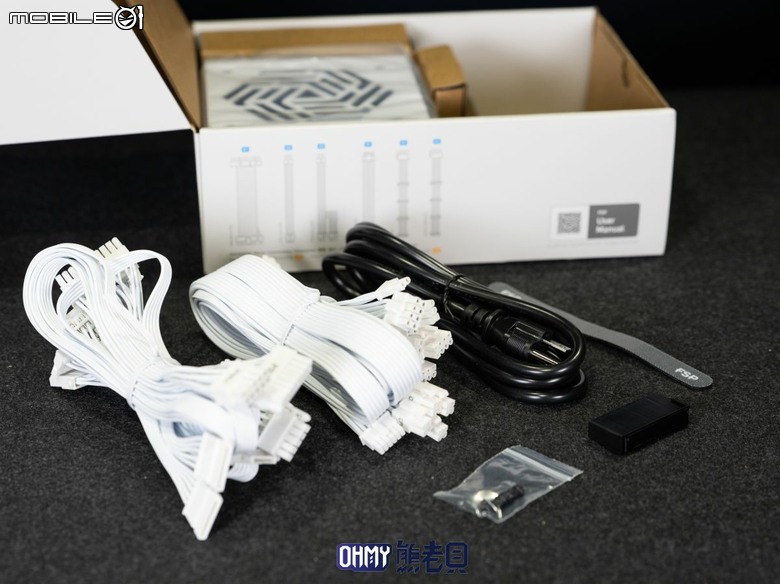 全漢VITA PM MIT 1000W 白金x白色台灣製電源 邁向高階的下一步！