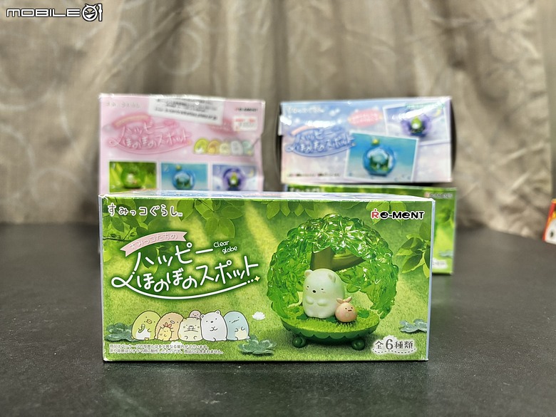 點我看大圖 【親子收藏】從日本扛回台灣!角落小夥伴透明球盲盒六款全開箱♥♥♥