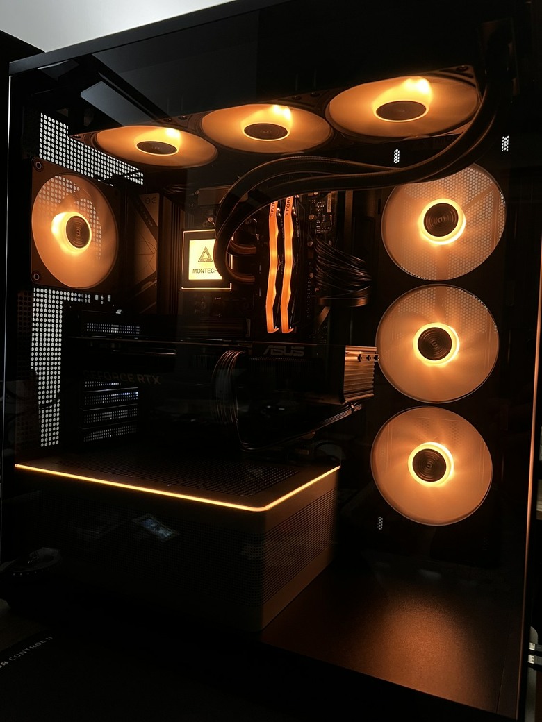 點我看大圖 Epontec MARS 1000W電源 與 Montech TG3玻璃海景機殼開箱