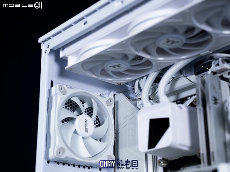 TT ST360 Ultra ARGB Sync 水冷散熱器 翻轉大螢幕+側出水管