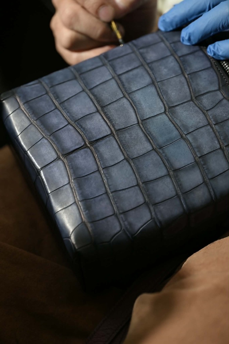 Graziat Alligator Messenger Bag 客製