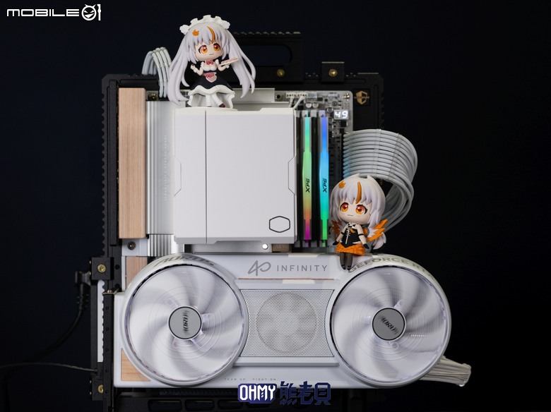 木紋 x 白色 美學！技嘉AORUS RTX5080 INFINITY WOOD