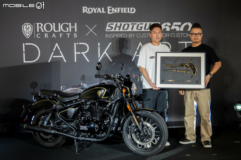 點我看大圖 Royal Enfield 迎品牌 125 週年!Shotgun 650 x Rough Crafts 特仕版全台限量 1 台正式交車