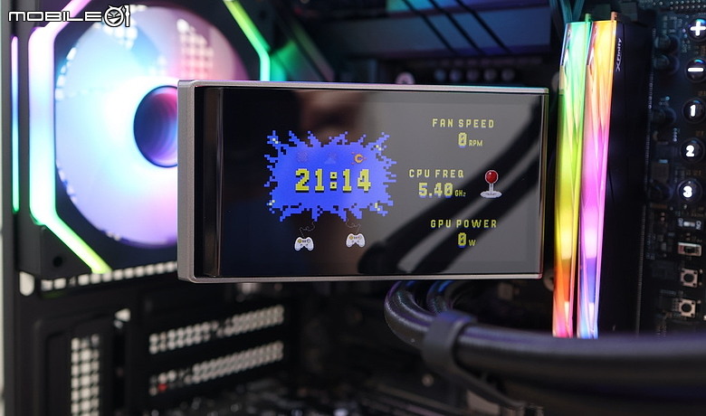 4.5吋大螢幕 AIO 九州風神 LT360 VISION ARGB