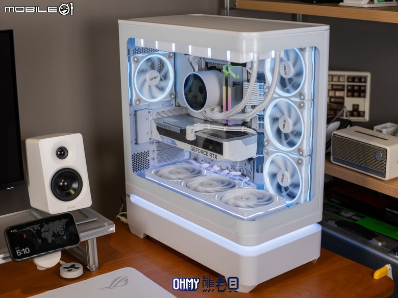 華碩 Prime AP304 ARGB 懸浮感海景機殼