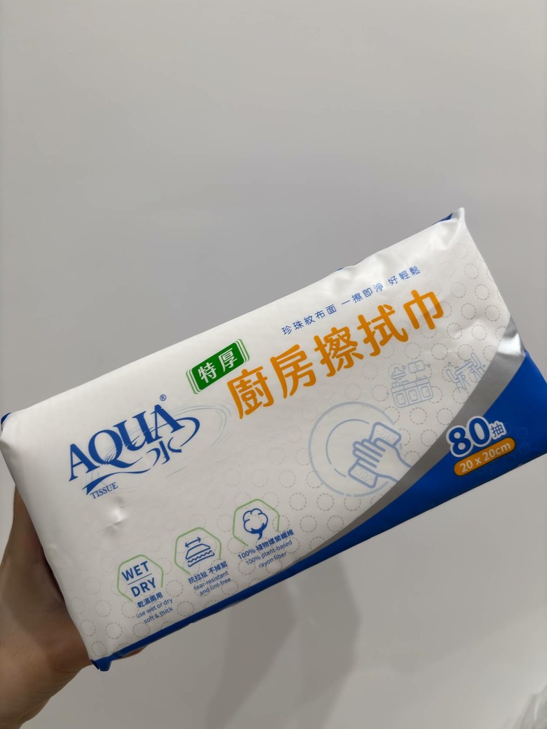 不用抹布的人，終於找到好用的廚房濕巾了！
