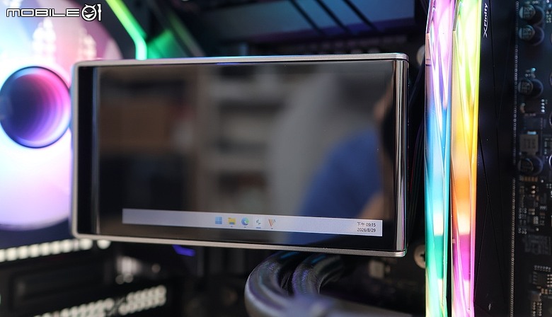 4.5吋大螢幕 AIO 九州風神 LT360 VISION ARGB