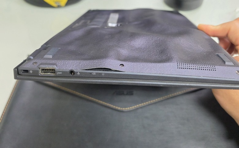 Asus筆電爆電池？