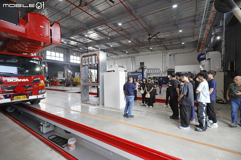 Scania 打造全台最大商用車後勤據點，3,600坪八里全新服務廠正式揭幕