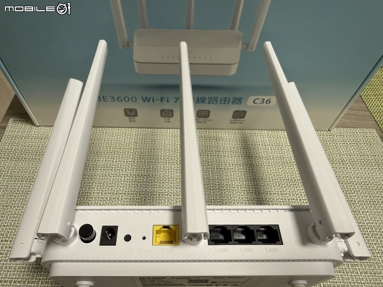 D-Link C36 BE3600 Wi-Fi 7 無線路由器開箱分享