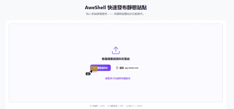 AweShell.ai 功能介紹：辦公族如何快速發布 AI 報告、HTML 網頁與文件？
