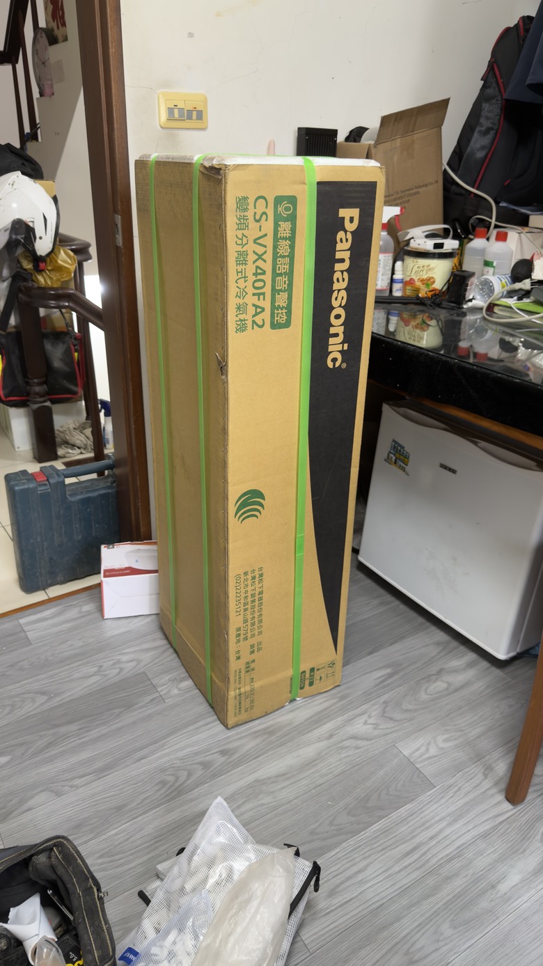 【開箱】西曬頂樓的救星!Panasonic國際牌變頻冷暖VX極致分離式冷氣(CS-VX40FA2/CU-UX40FHA2)安裝分享