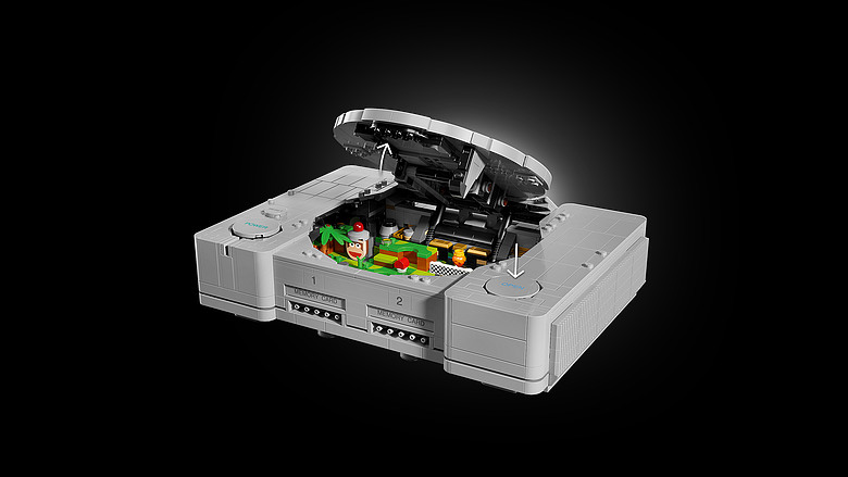 初代 PlayStation 變成樂高!近 1:1 比例還原,主機內藏《跑車浪漫旅》、《抓猴》彩蛋