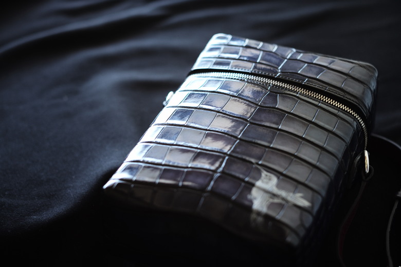 Graziat Alligator Messenger Bag 客製