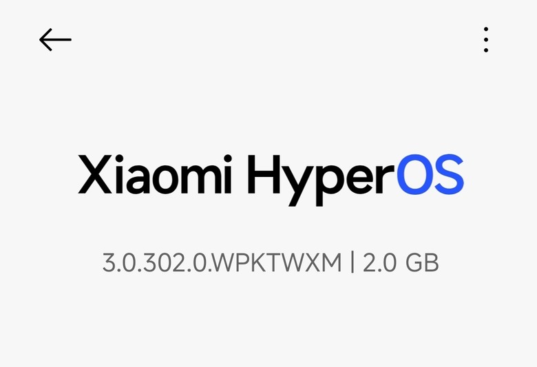 poco f8 pro 有更新 3.0.302.0
