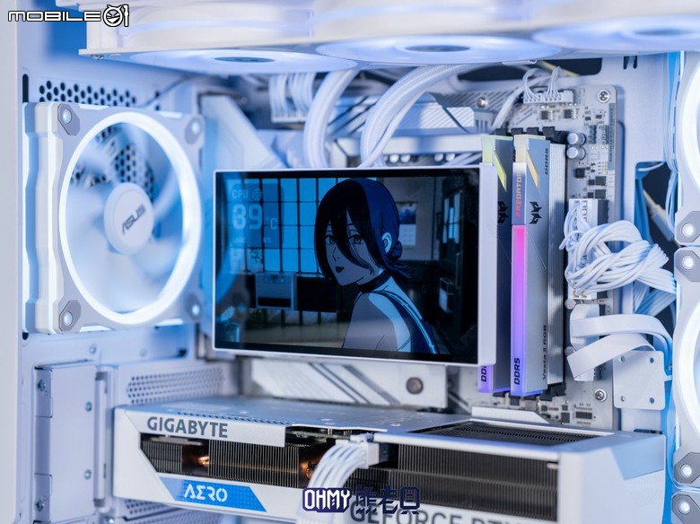 TT ST360 Ultra ARGB Sync 水冷散熱器 翻轉大螢幕+側出水管