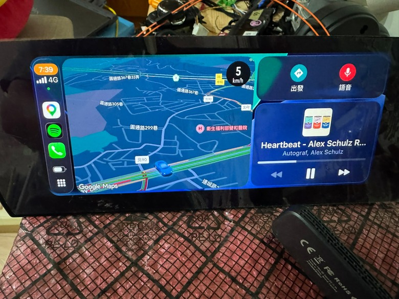 DIY 使用BMW MINI Baidu Carlife 轉接Carplay 或 Android Auto