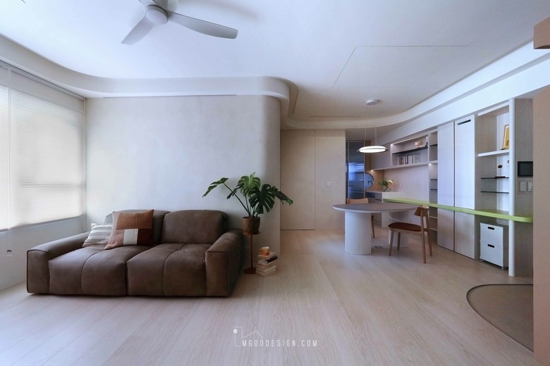 [開箱] A loving home 2.0 : 連動式空間再造，大兩房化為三房的質感變奏曲