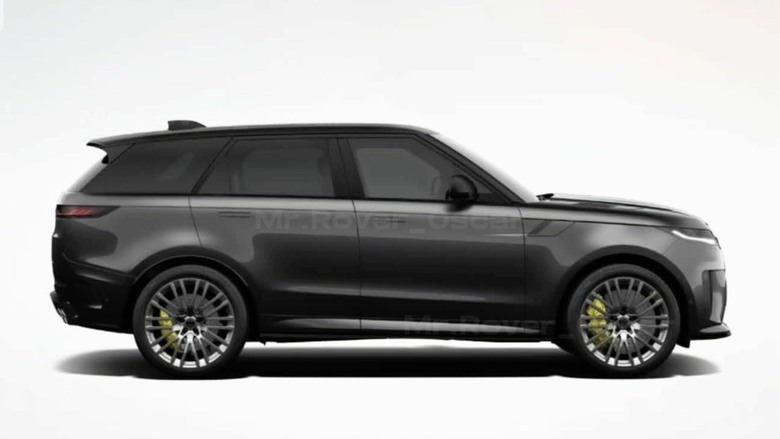 隱形的層峰人士還是不少Rang Rover Sport SV