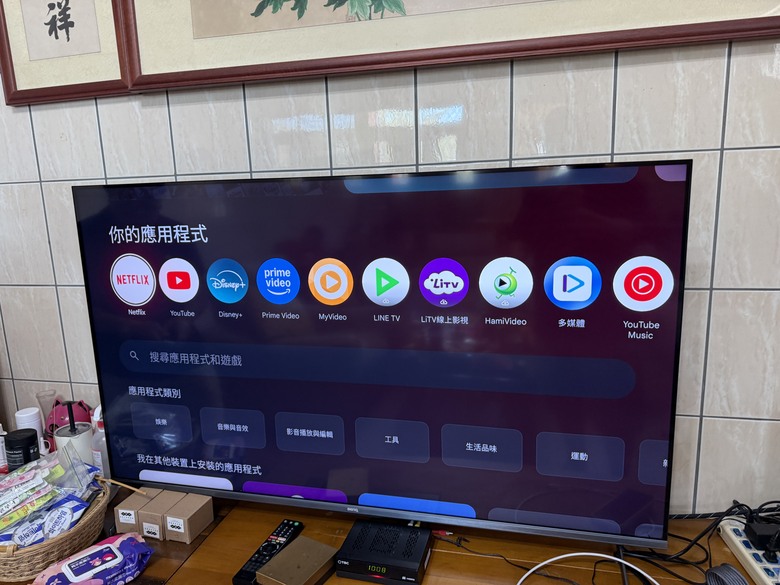 BenQ 55吋 4K MiniLED J55-770 開箱