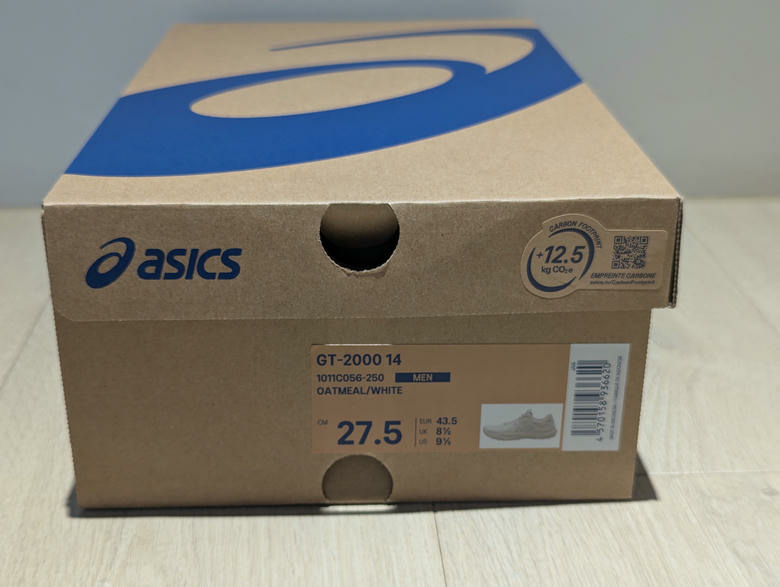 【小氣開箱】ASICS基礎跑鞋GT2000 14代 (中秋烤肉吃多了的贖罪補償)