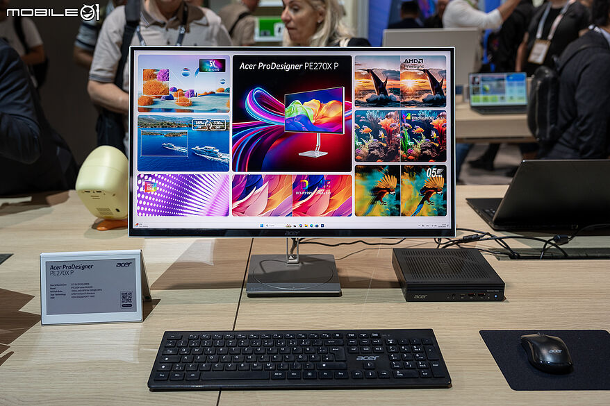 Acer IFA 2026 發表多款顯示器 1000Hz Predator 電競螢幕、5K Mini LED 與電子紙外接螢幕登場