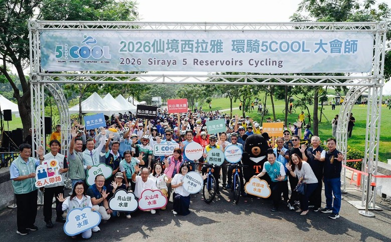跟著博愛車隊一日快閃仙境西拉雅,參加2026仙境西拉雅環騎5COOL大會師,騎5庫抽5G活動,RIKULAU Audax city tour