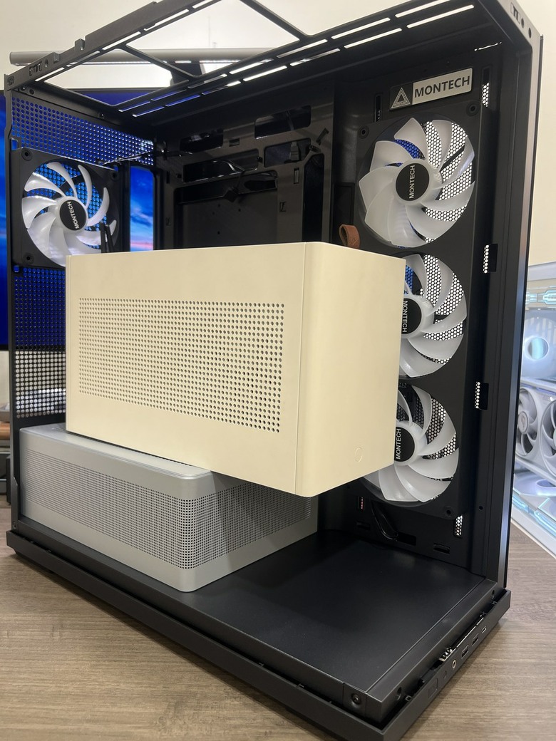 點我看大圖 Epontec MARS 1000W電源 與 Montech TG3玻璃海景機殼開箱