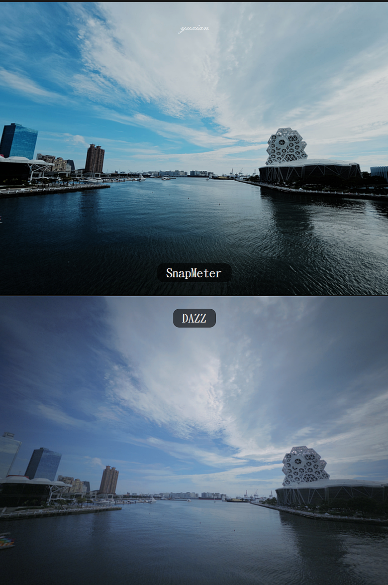 三星Fold8 & iPhone 17 pro + DAZZ 直出比較 (進入讀取文章請等待)
