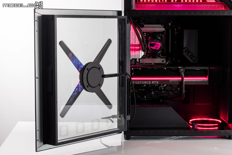 ROG G1000 電競桌機開箱 以獨特 AniMe Holo 投影燈效搭配優秀散熱設計的旗艦 PC