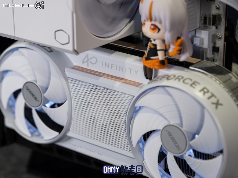 木紋 x 白色 美學！技嘉AORUS RTX5080 INFINITY WOOD