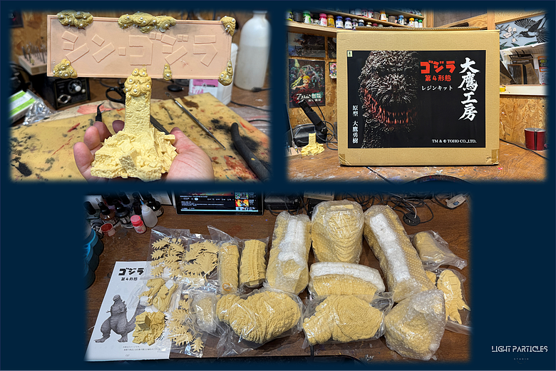 大鷹工房 哥吉拉2016(正宗哥吉拉) WF2026 限定套件 塗裝分享