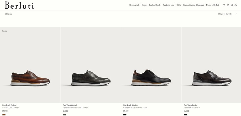 點我看大圖 懶人鞋:Zegna Triple Stitch vs. Berluti Fast Track Slip On
