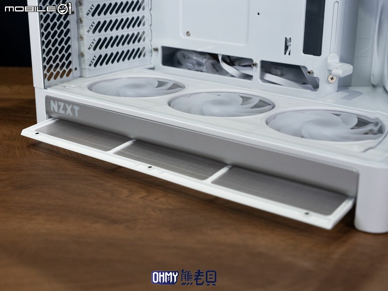 NZXT H6 RGB+一體式曲面玻璃雙艙海景機殼 滿配風扇x支援背插