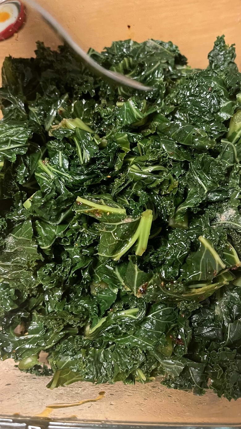 超級食物-涼拌羽衣甘藍