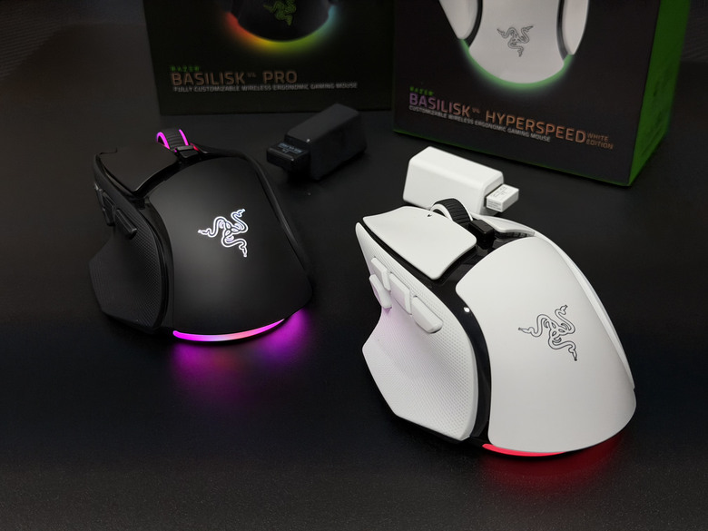 點我看大圖 【開箱|心得】新一代巴塞利斯蛇人體工學電競滑鼠|Razer Basilisk V4 HyperSpeed & Pro
