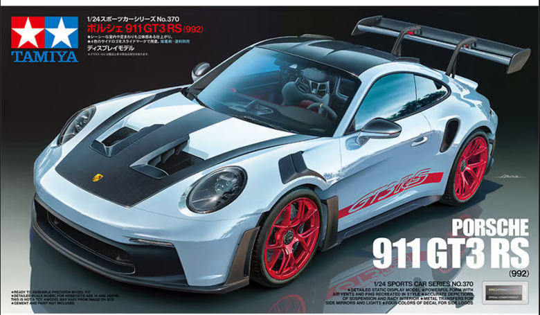點我看大圖 【遙控模型】Porsche 911 GT3 RS -- TG Ultra 2.0紫色 TG系列的顛峰之作