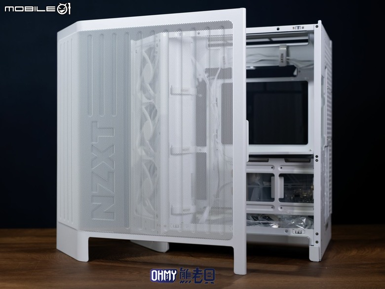 NZXT H6 RGB+一體式曲面玻璃雙艙海景機殼 滿配風扇x支援背插