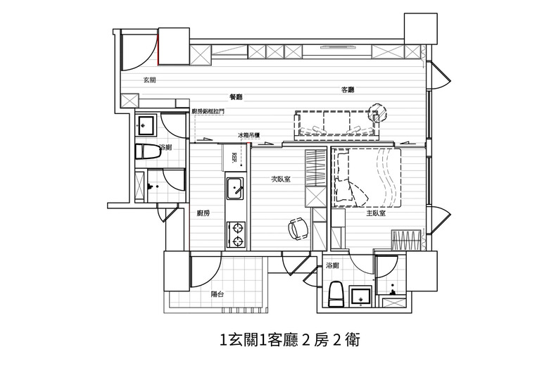 【作品開箱】五股15坪新成屋|一個人住的小宅,把踢腳板和電線都藏起來