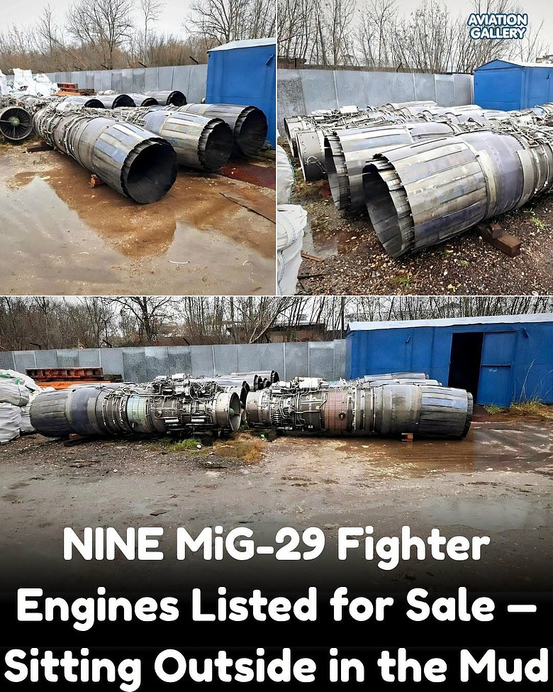大陸MiG-29 發動機當廢鐵出售? ❤️台灣何不考慮買來教學研究??