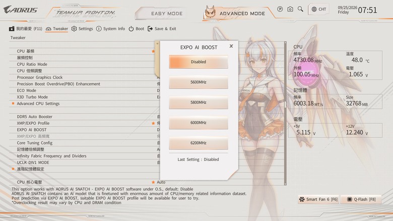 動漫風格貓娘主機板 B850 AORUS ELITE-P ICE ，見識不一樣的雕妹
