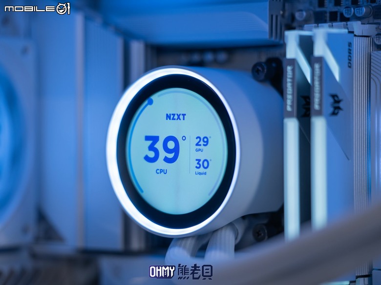 NZXT H6 RGB+一體式曲面玻璃雙艙海景機殼 滿配風扇x支援背插